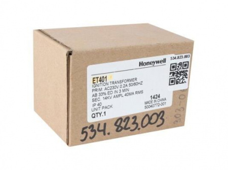 Трансформатор розжига Honeywell Satronic ET401