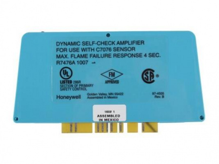 Усилитель сигнала пламени Honeywell Satronic R7476 A 1007