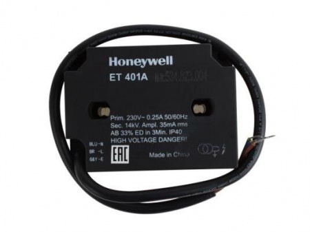 Трансформатор розжига Honeywell Satronic ET401A