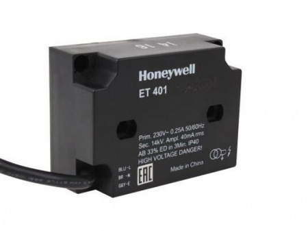 Трансформатор розжига Honeywell Satronic ET401